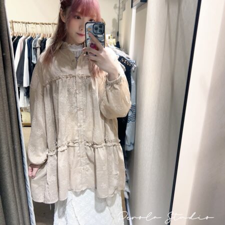 IMG_2380 જ⁀➴♡ ✨日系花花薄外套