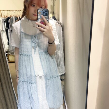 જ⁀➴♡ ✨點點蕾絲花邊吊帶外搭