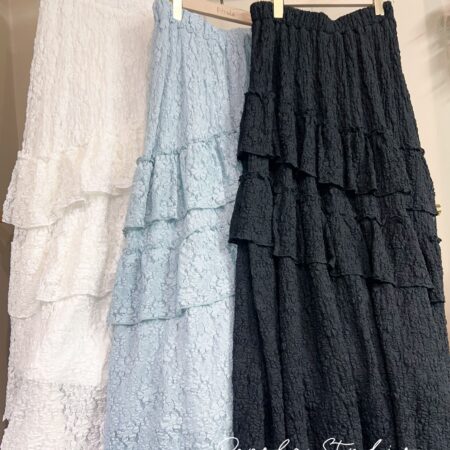 જ⁀➴♡ ✨立體花花蛋糕半裙