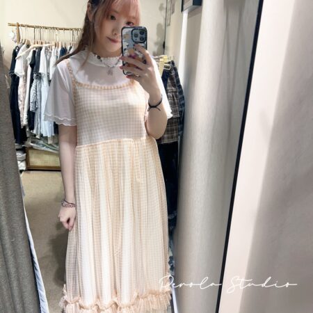 જ⁀➴♡ ✨涼感料透感打底