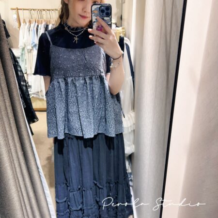જ⁀➴♡ ✨花花側開綁帶外搭