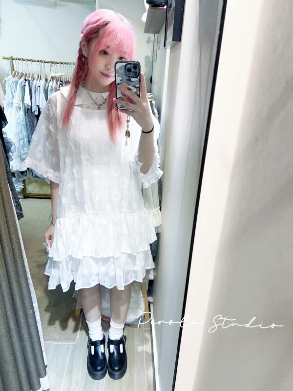 IMG_7417 જ⁀➴♡ ✨日系花花半透連身裙