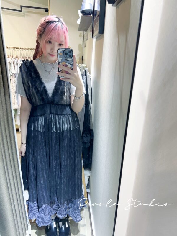 IMG_7829 જ⁀➴♡ ✨日系V領花邊外搭